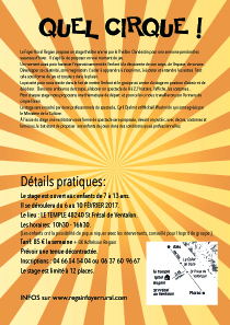 Stage St Frézal verso 2017