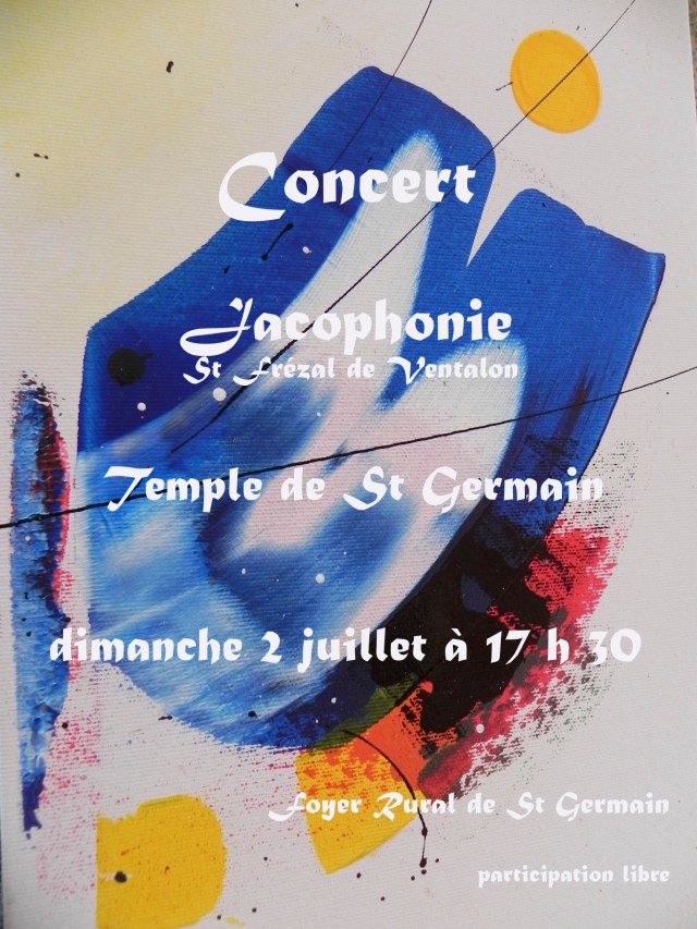 affiche jacof st germain