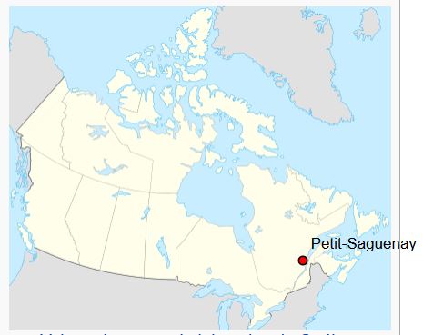 Carte Petit-Saguenay