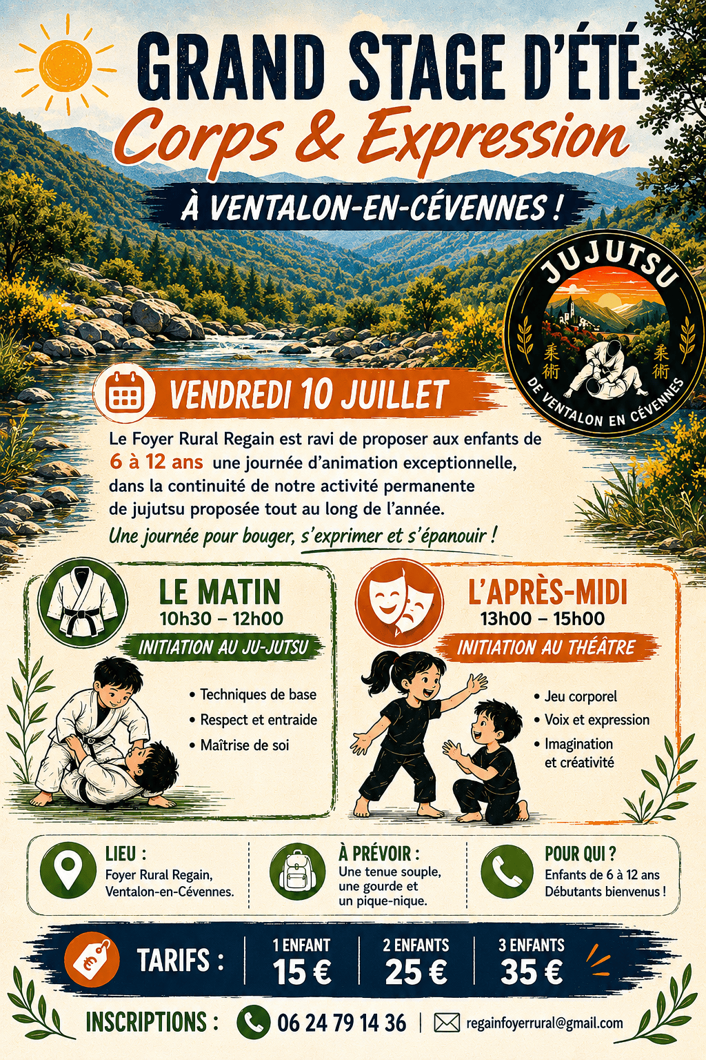 Grand stage d’été « Corps & Expression »